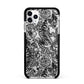 Chinese Tiger Apple iPhone 11 Pro Max in Silver with Black Impact Case