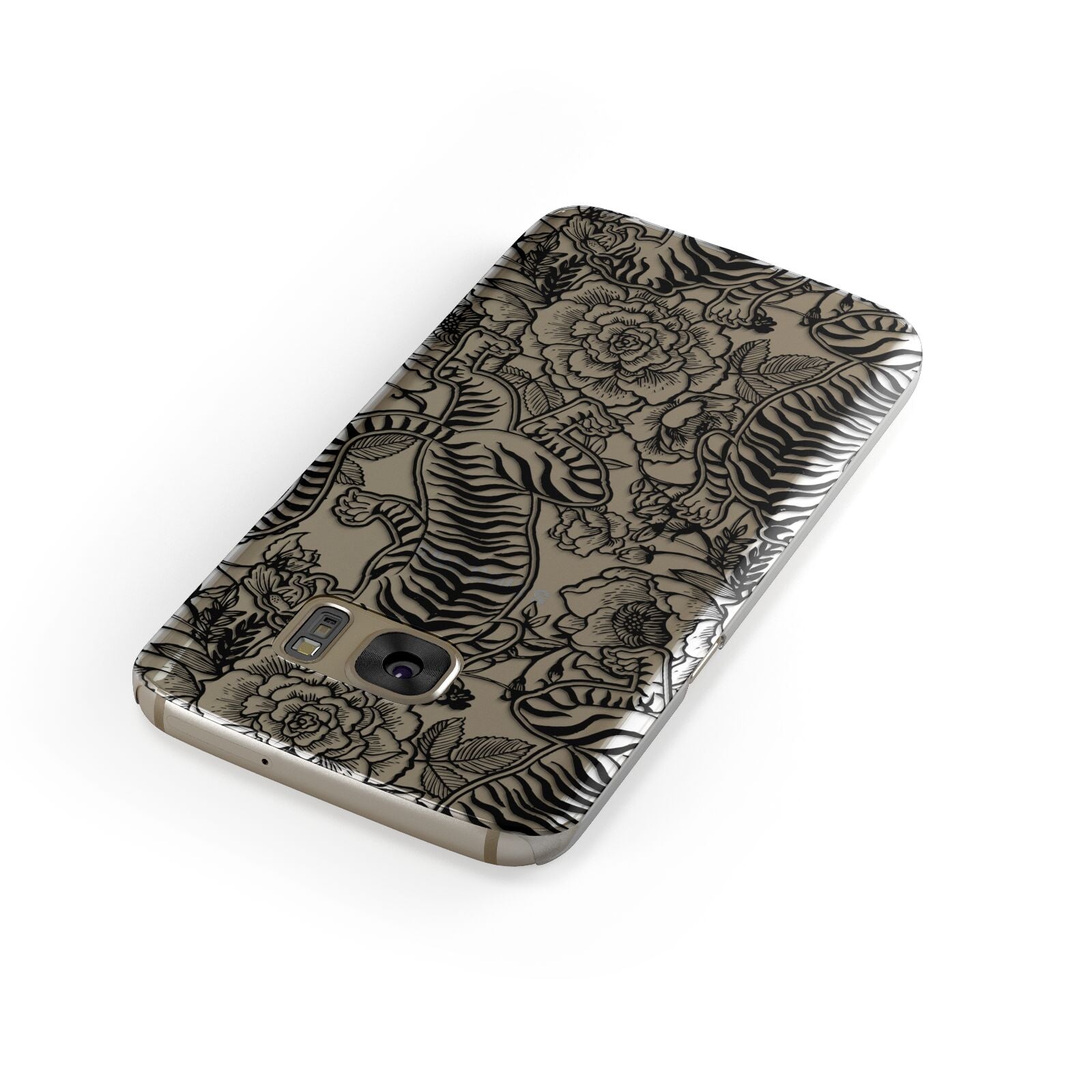 Chinese Tiger Samsung Galaxy Case Front Close Up
