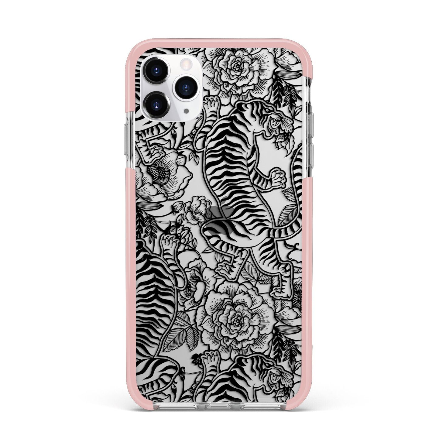 Chinese Tiger iPhone 11 Pro Max Impact Pink Edge Case