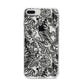 Chinese Tiger iPhone 8 Plus Bumper Case on Silver iPhone