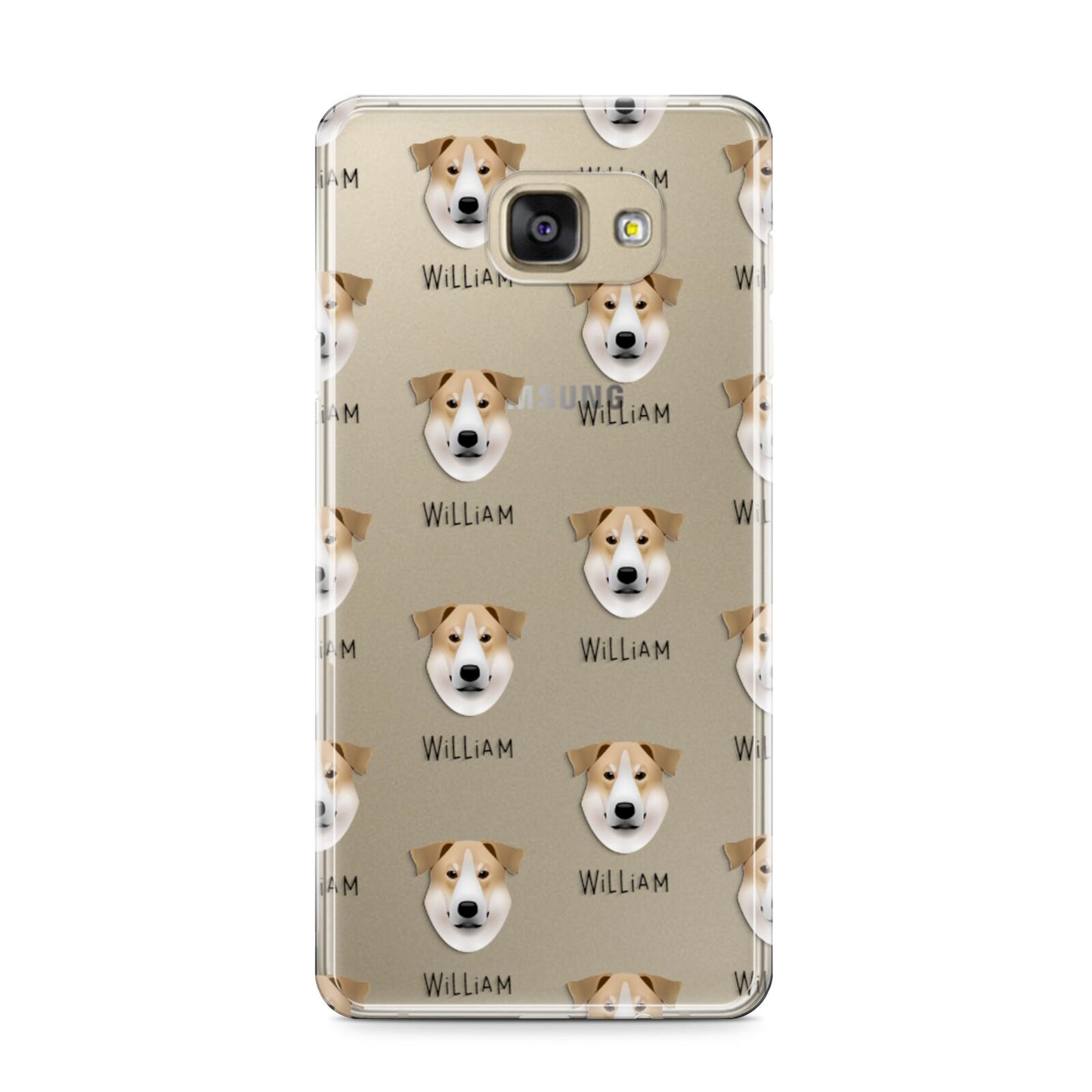Chinook Icon with Name Samsung Galaxy A9 2016 Case on gold phone