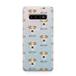 Chinook Icon with Name Samsung Galaxy S10 Plus Case