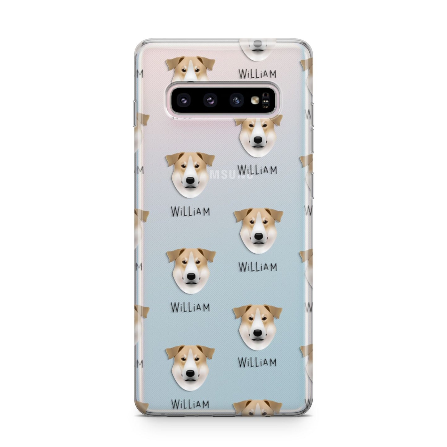 Chinook Icon with Name Samsung Galaxy S10 Plus Case
