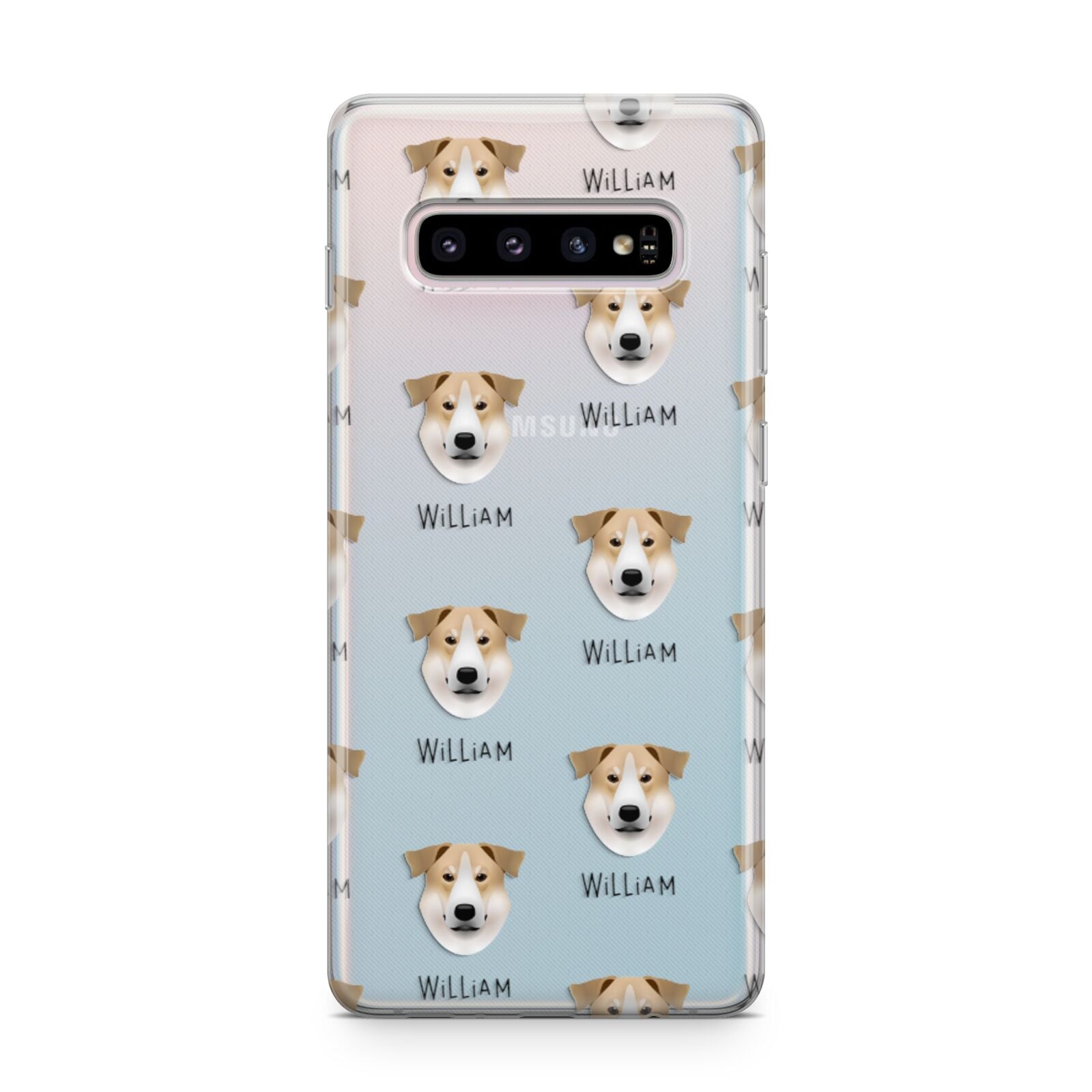 Chinook Icon with Name Samsung Galaxy S10 Plus Case