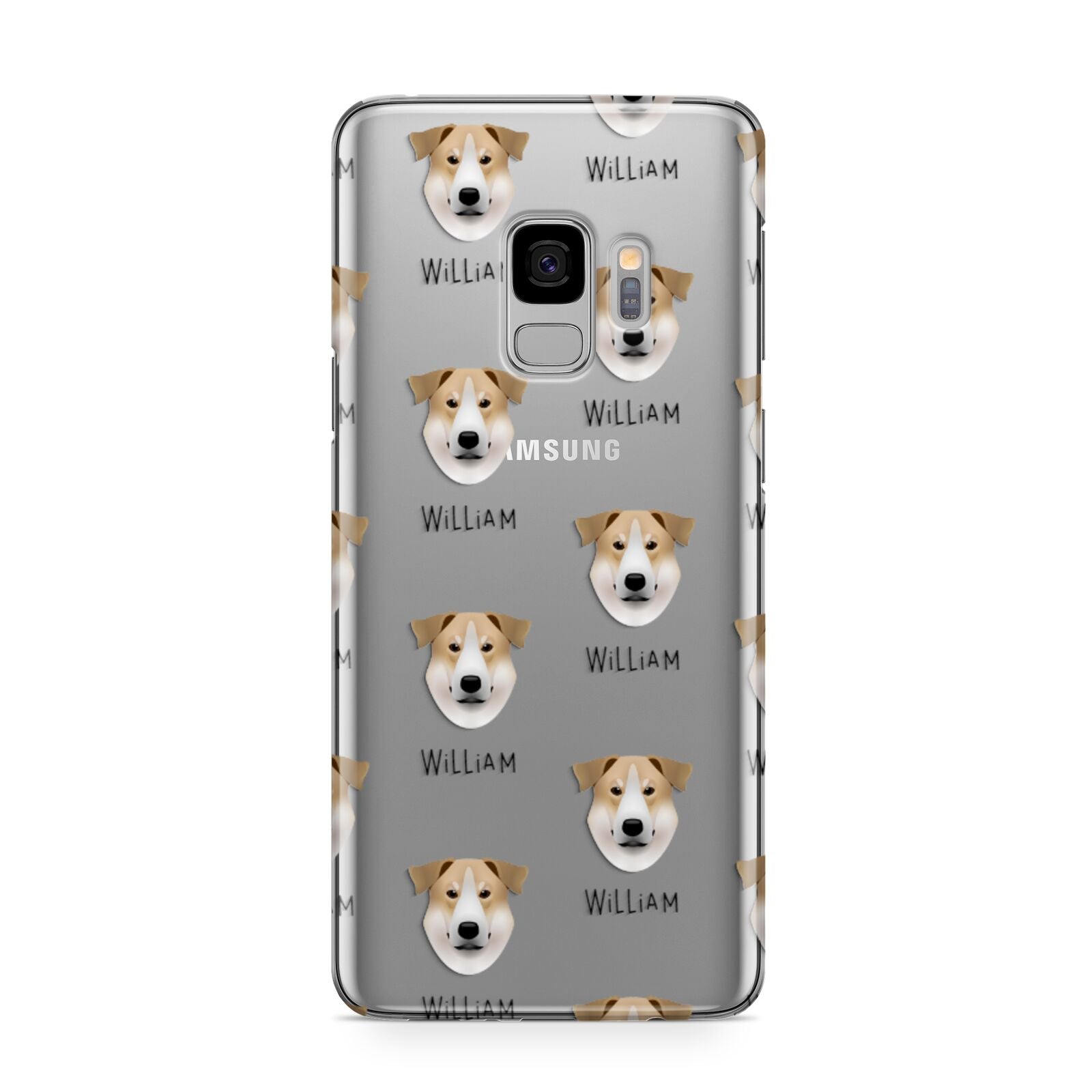 Chinook Icon with Name Samsung Galaxy S9 Case