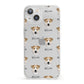 Chinook Icon with Name iPhone 13 Clear Bumper Case