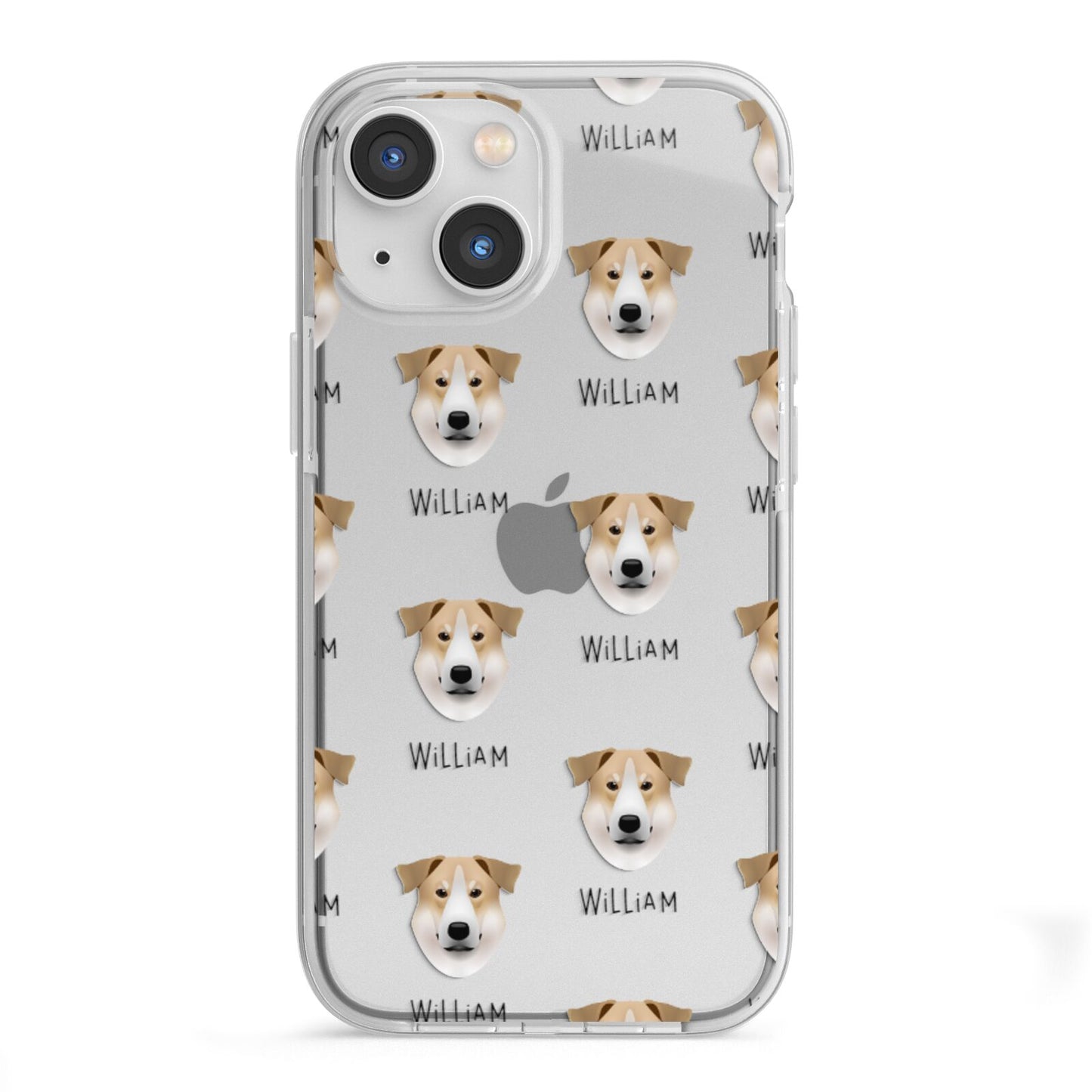 Chinook Icon with Name iPhone 13 Mini TPU Impact Case with White Edges