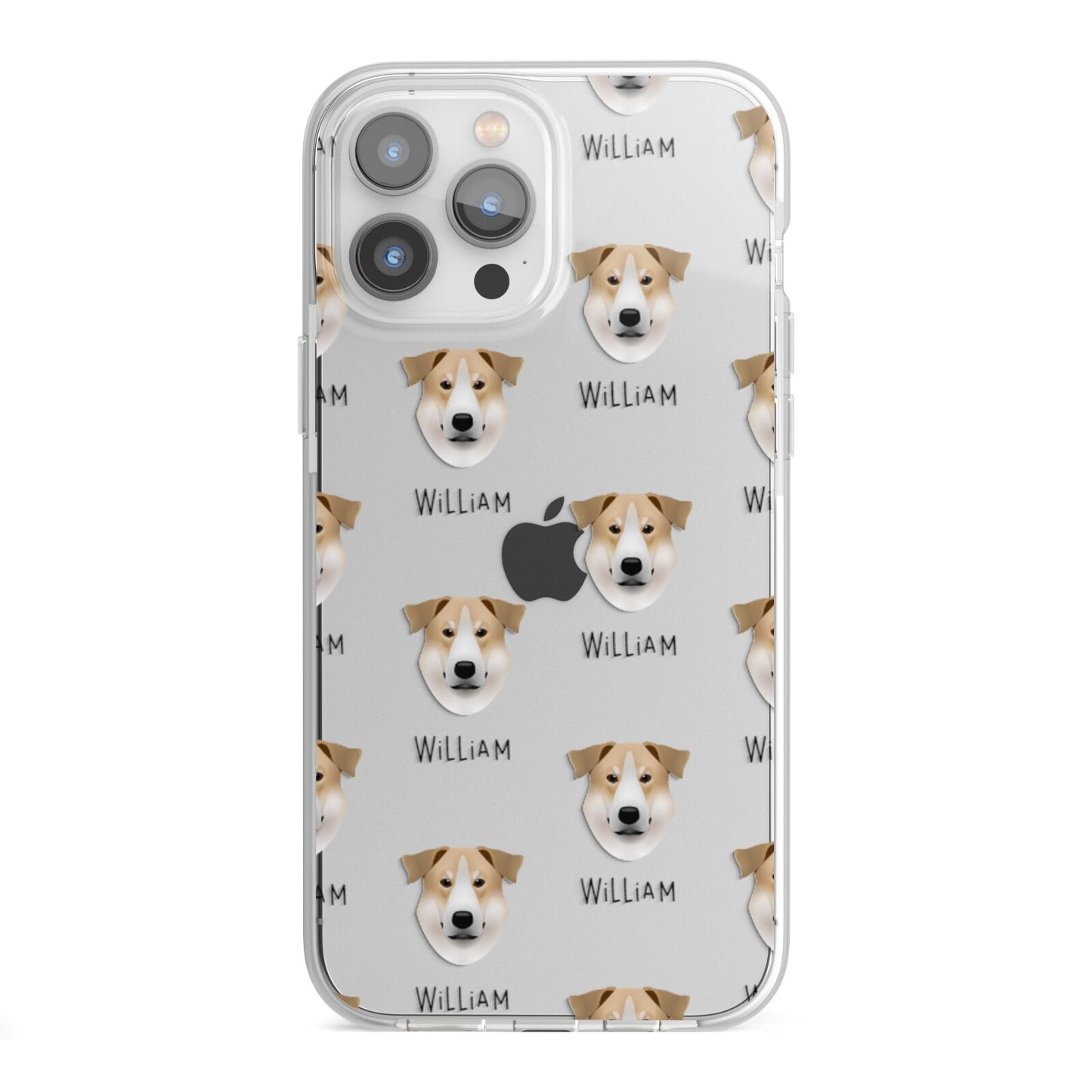 Chinook Icon with Name iPhone 13 Pro Max TPU Impact Case with White Edges
