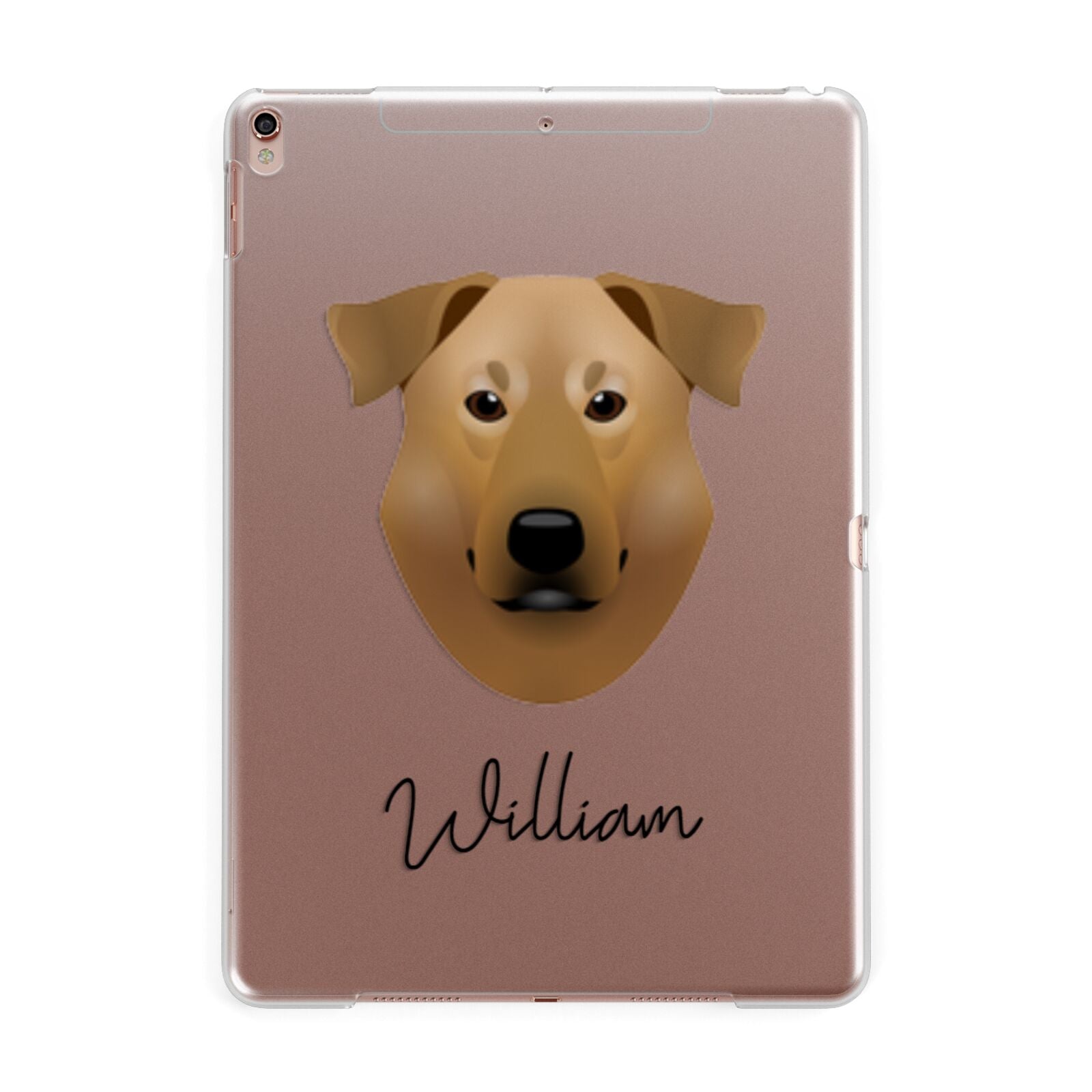 Chinook Personalised Apple iPad Rose Gold Case