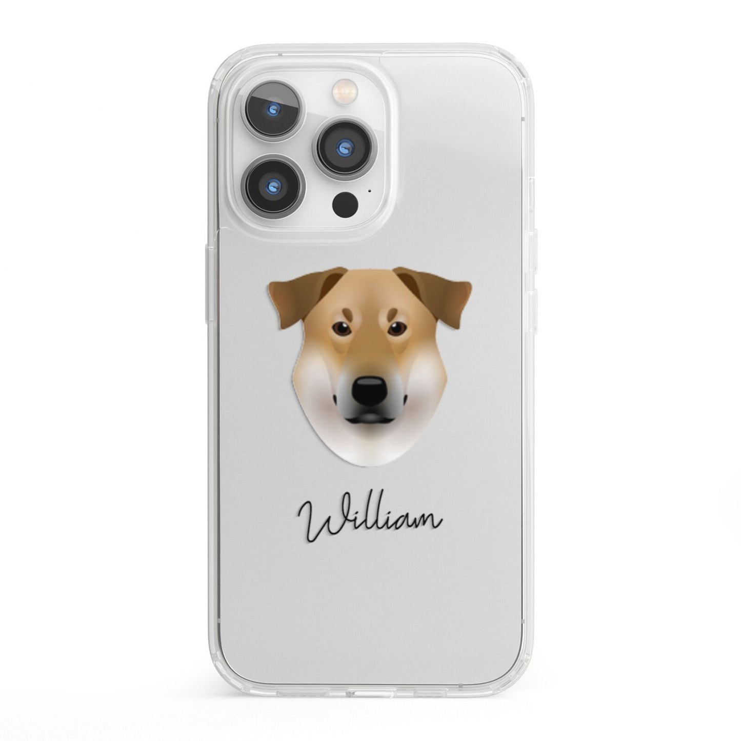 Chinook Personalised iPhone 13 Pro Clear Bumper Case