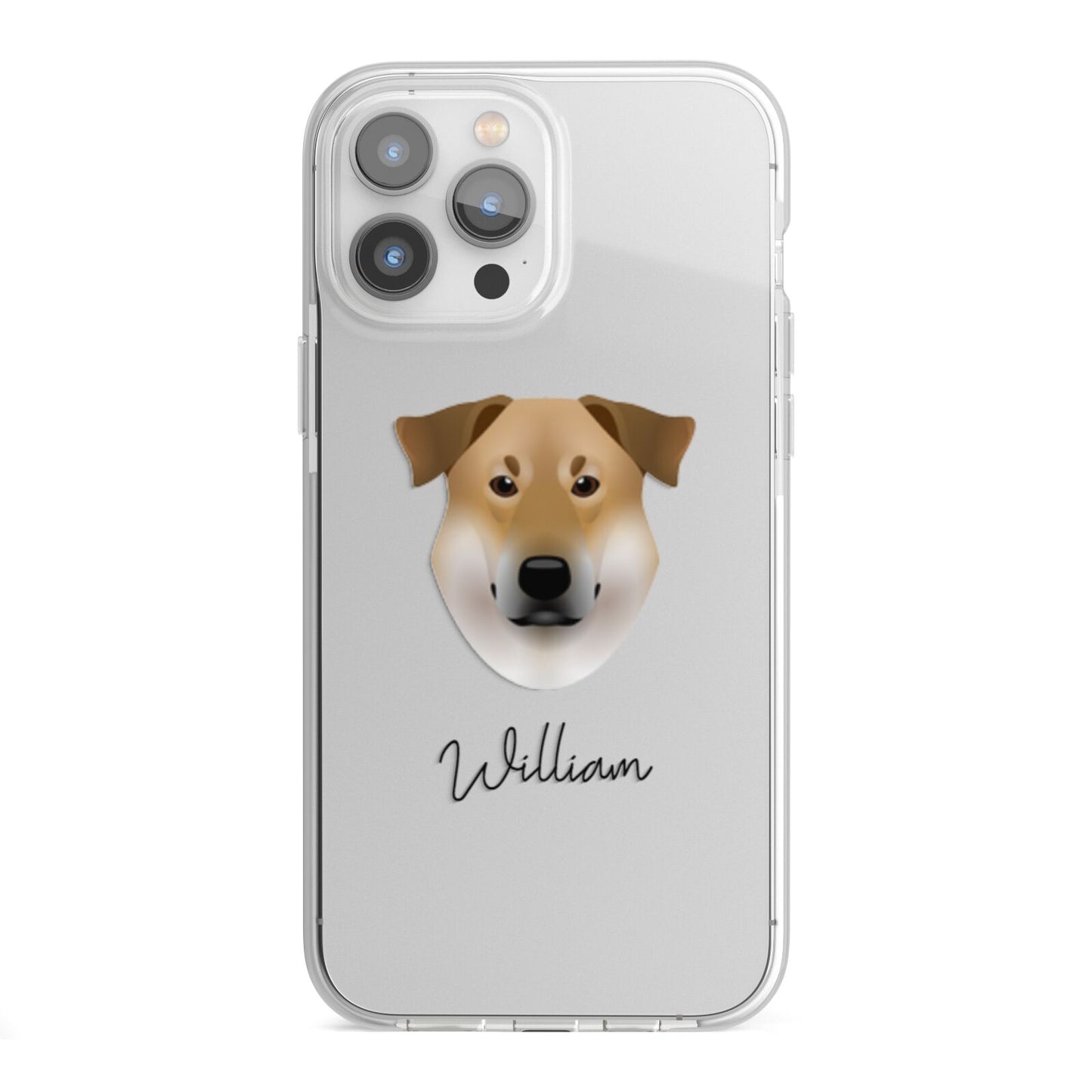 Chinook Personalised iPhone 13 Pro Max TPU Impact Case with White Edges