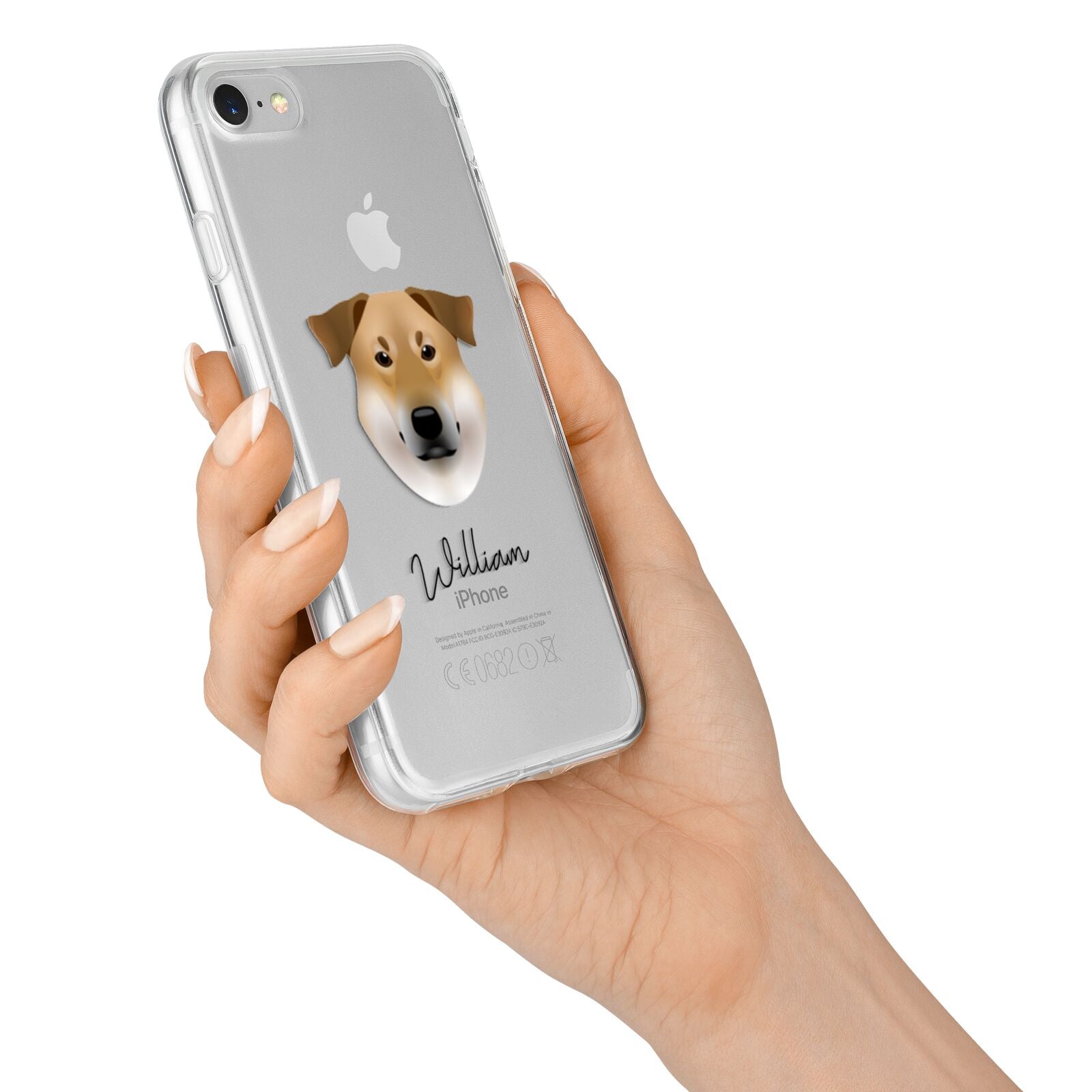 Chinook Personalised iPhone 7 Bumper Case on Silver iPhone Alternative Image
