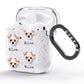 Chipoo Icon with Name AirPods Glitter Case Side Image