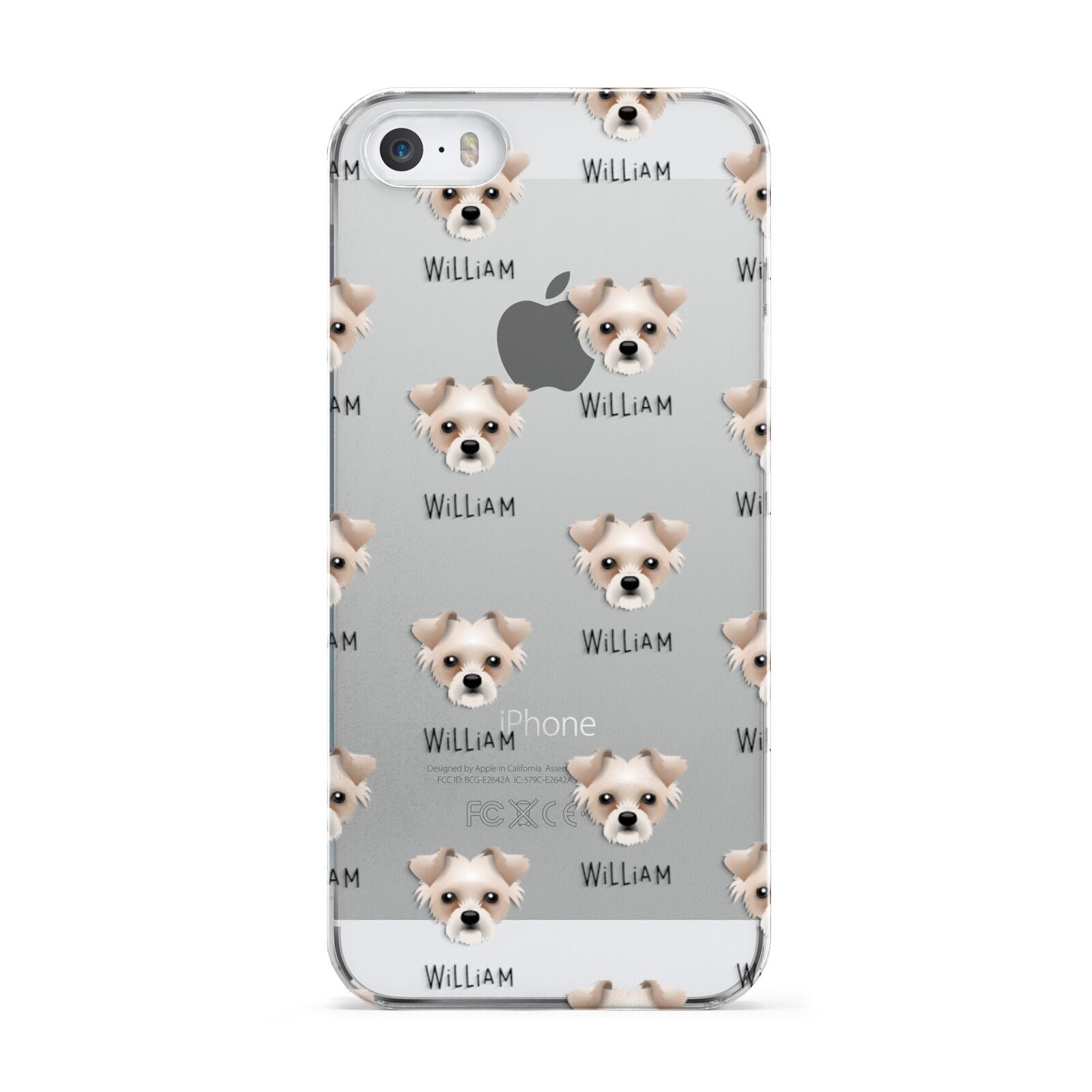 Chipoo Icon with Name Apple iPhone 5 Case