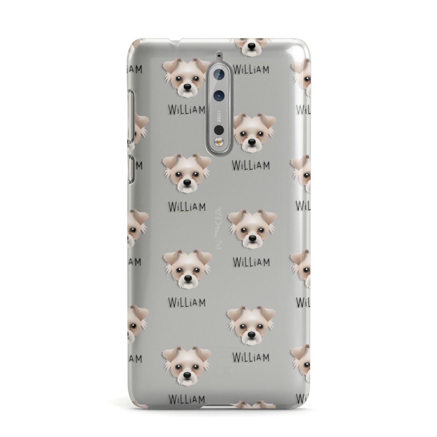 Chipoo Icon with Name Nokia Case