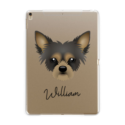 Chipoo Personalised Apple iPad Gold Case