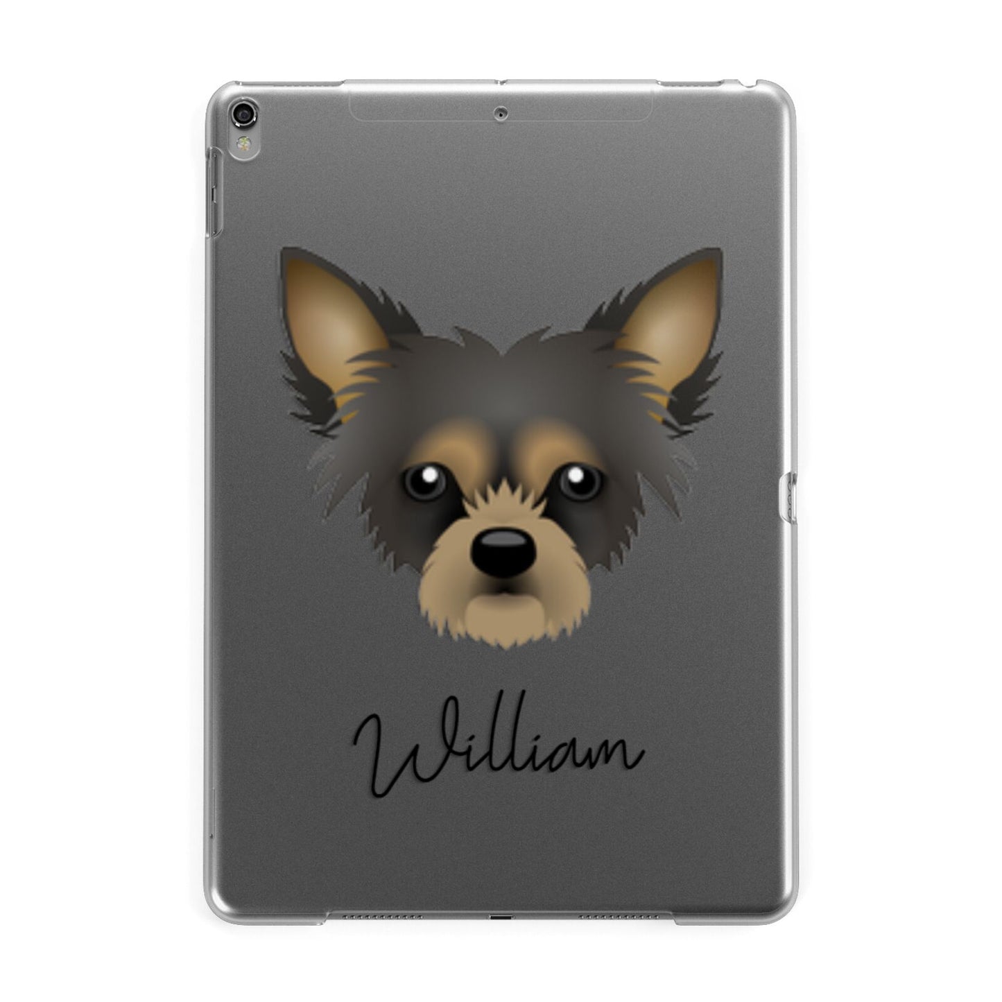 Chipoo Personalised Apple iPad Grey Case