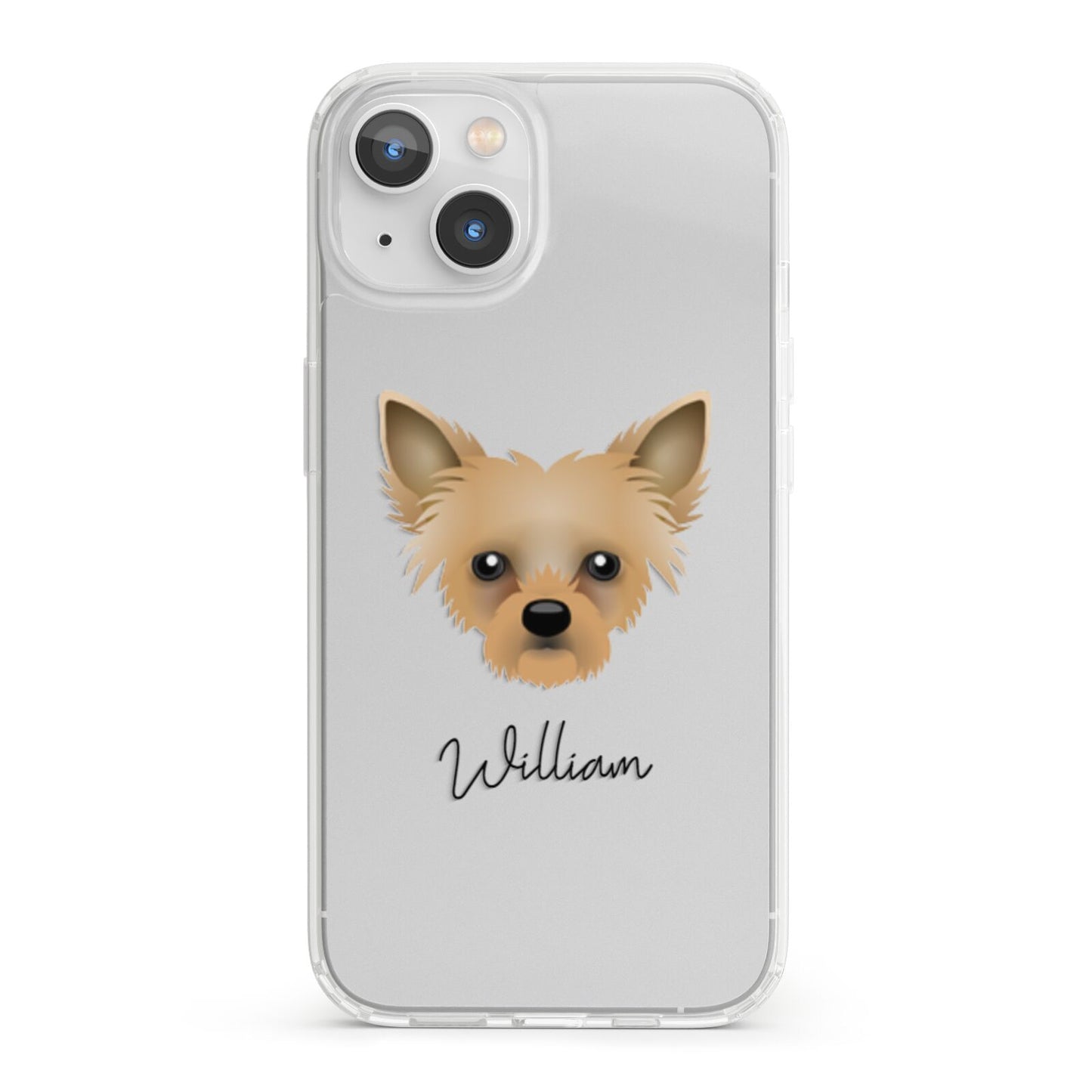 Chipoo Personalised iPhone 13 Clear Bumper Case