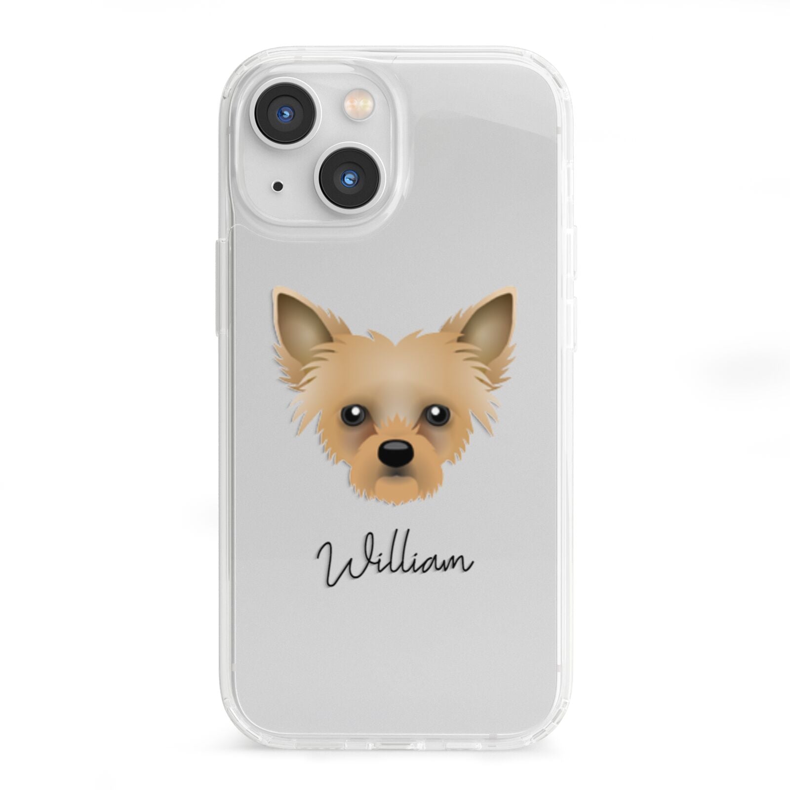 Chipoo Personalised iPhone 13 Mini Clear Bumper Case