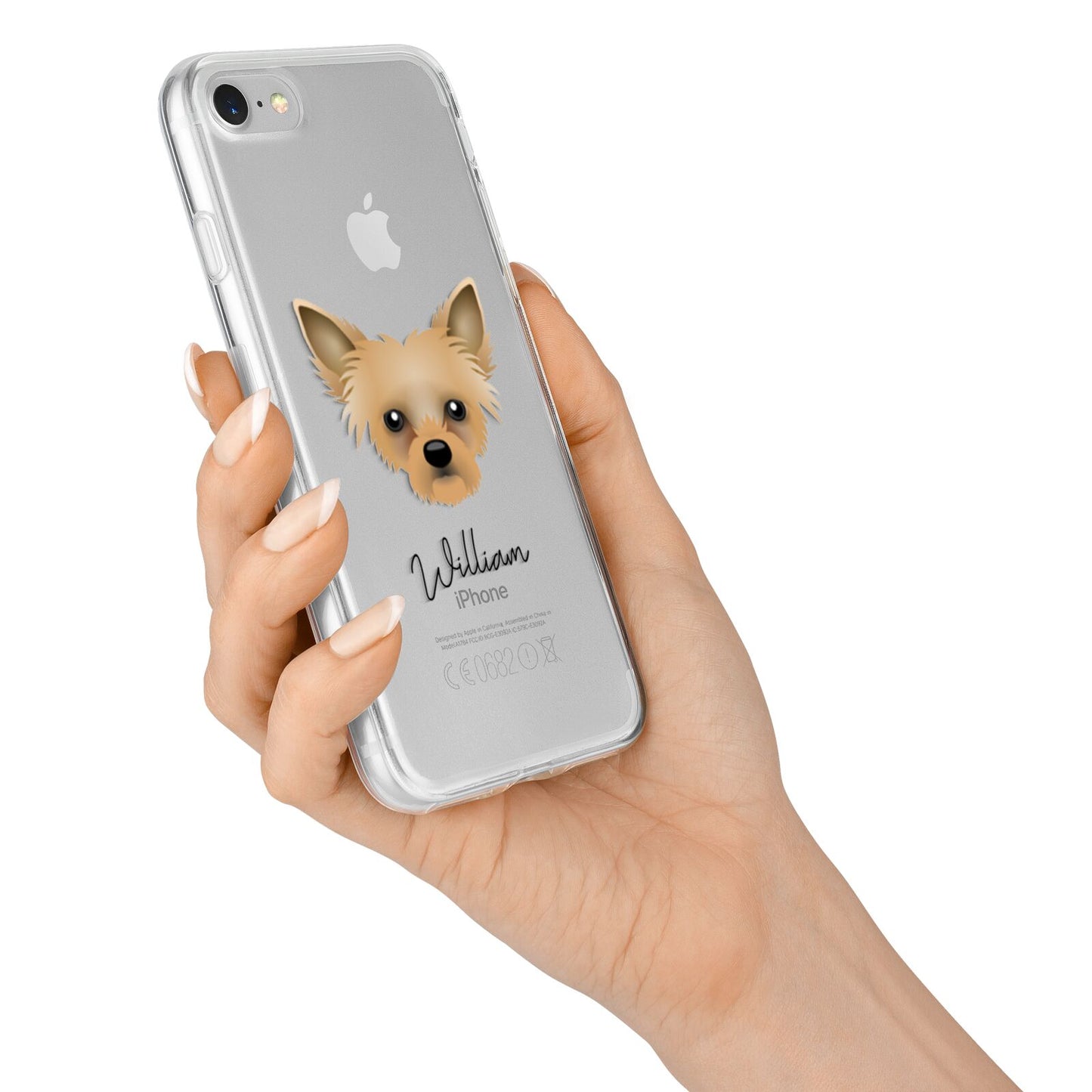 Chipoo Personalised iPhone 7 Bumper Case on Silver iPhone Alternative Image
