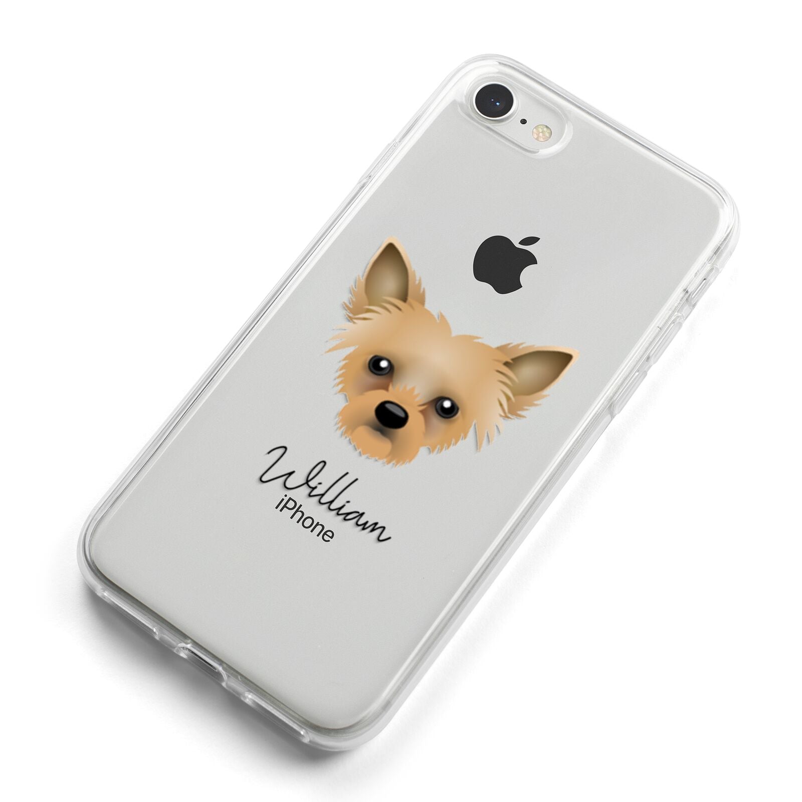 Chipoo Personalised iPhone 8 Bumper Case on Silver iPhone Alternative Image