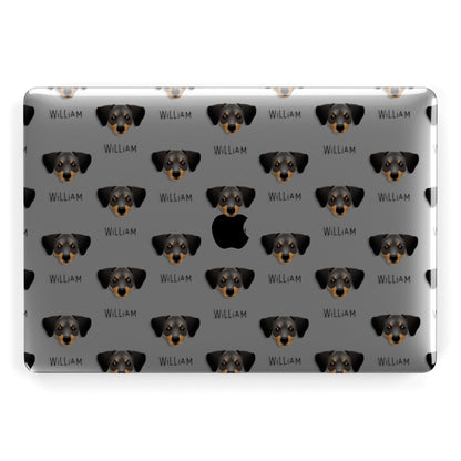 Chiweenie Icon with Name Apple MacBook Case