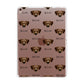 Chiweenie Icon with Name Apple iPad Rose Gold Case