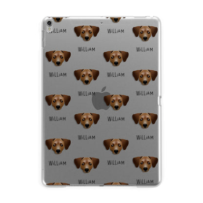 Chiweenie Icon with Name Apple iPad Silver Case