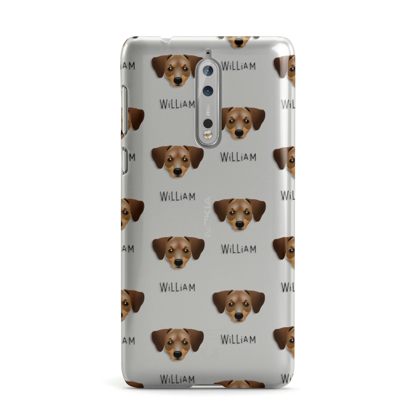 Chiweenie Icon with Name Nokia Case