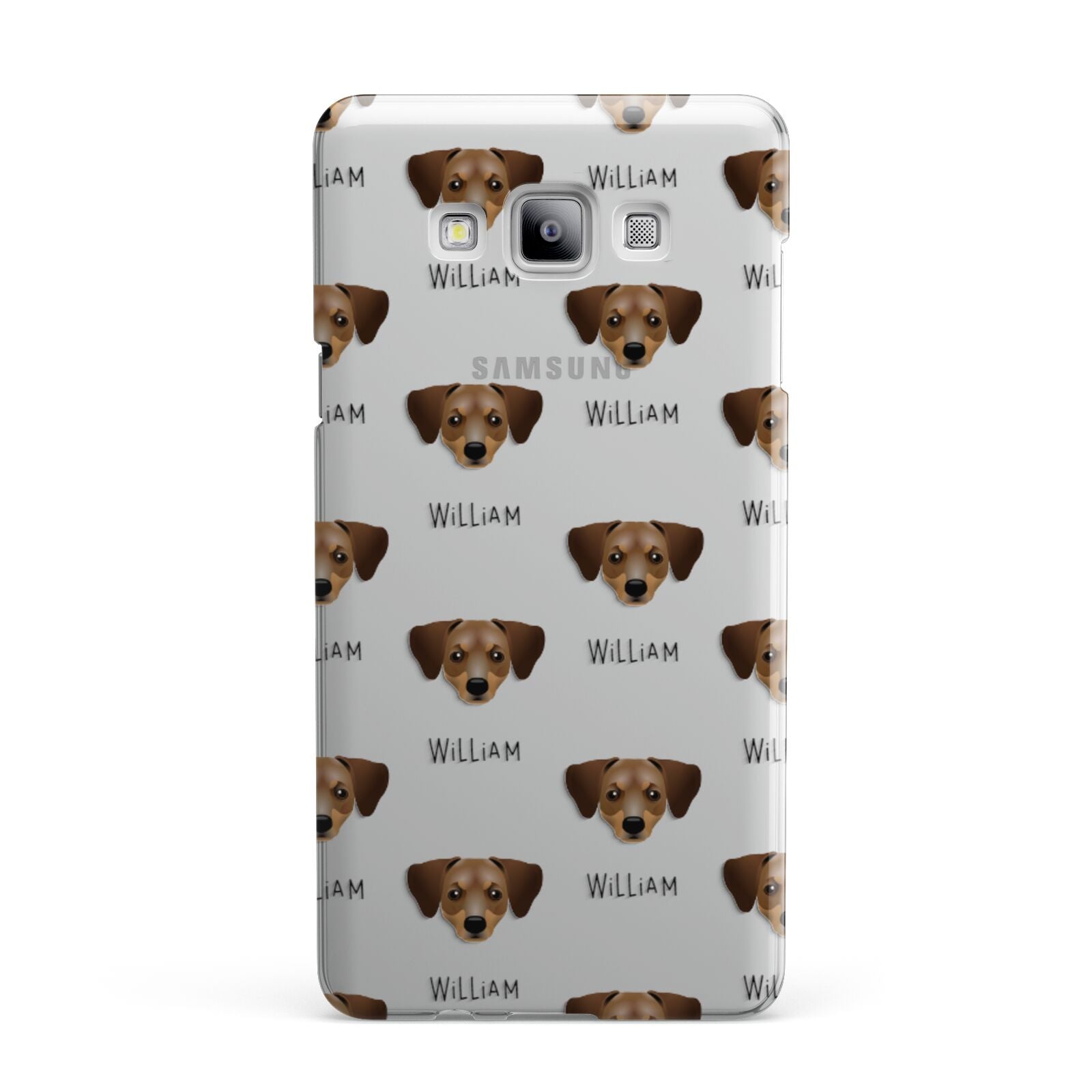 Chiweenie Icon with Name Samsung Galaxy A7 2015 Case