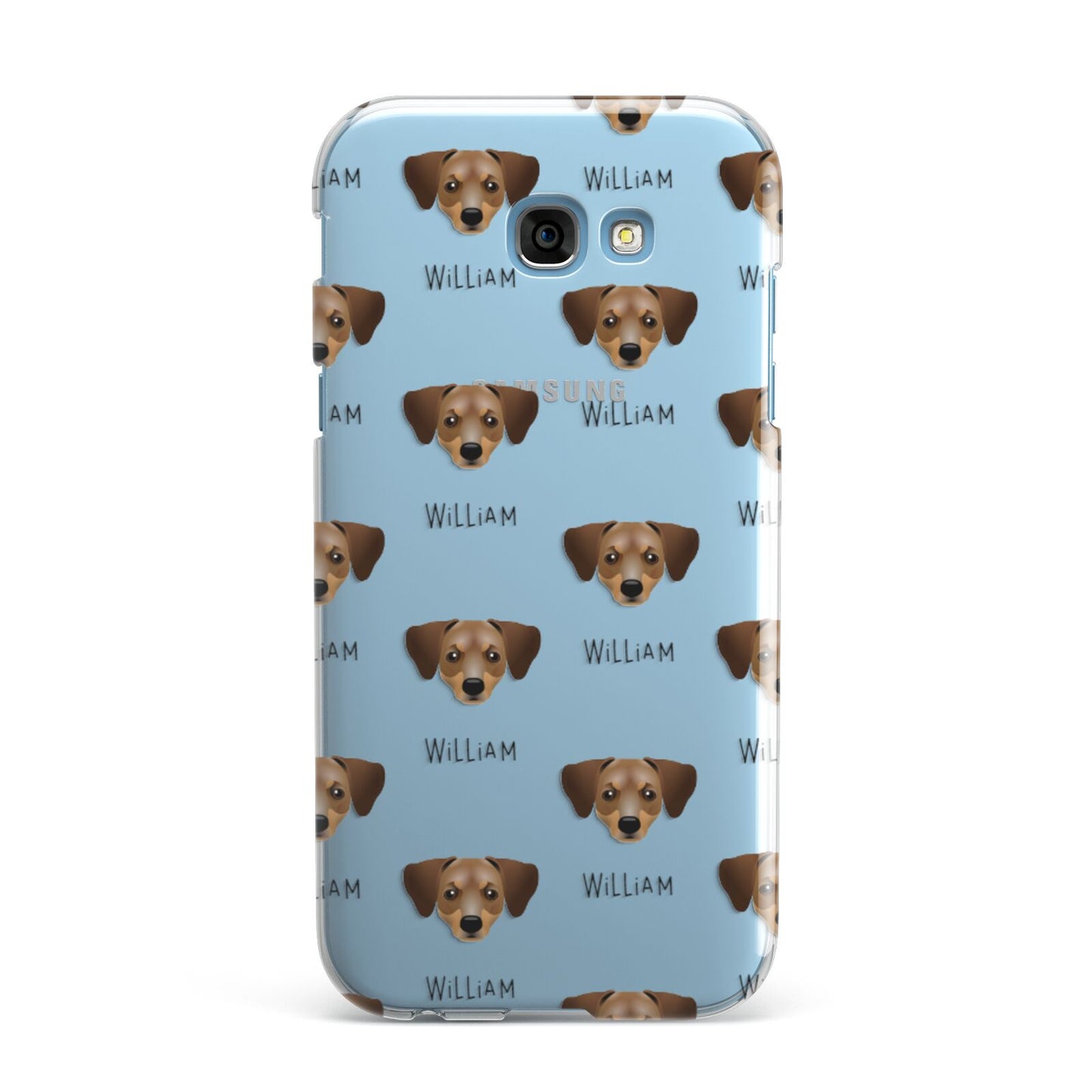 Chiweenie Icon with Name Samsung Galaxy A7 2017 Case