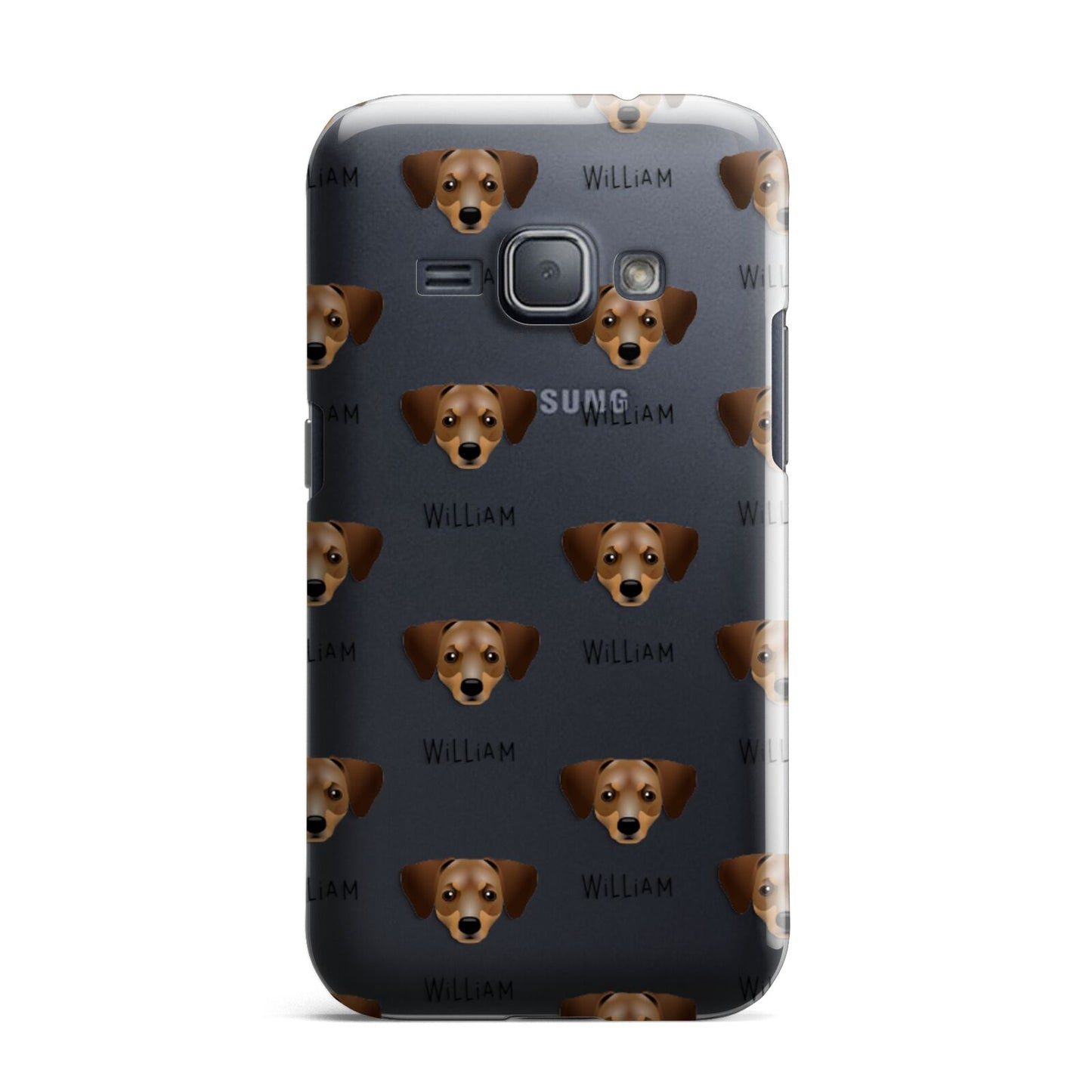 Chiweenie Icon with Name Samsung Galaxy J1 2016 Case