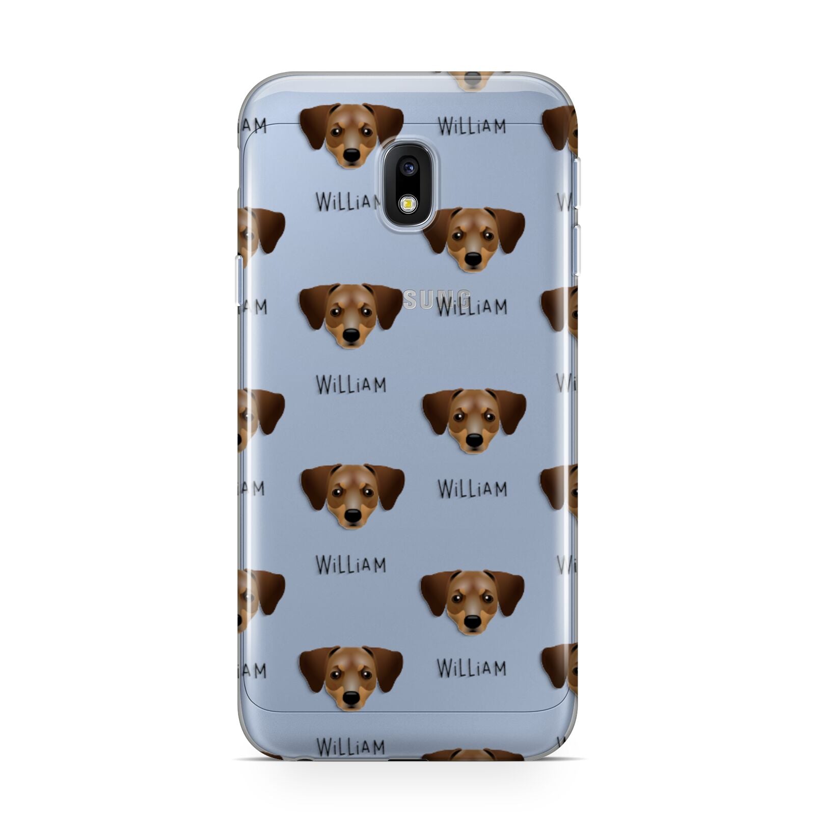 Chiweenie Icon with Name Samsung Galaxy J3 2017 Case