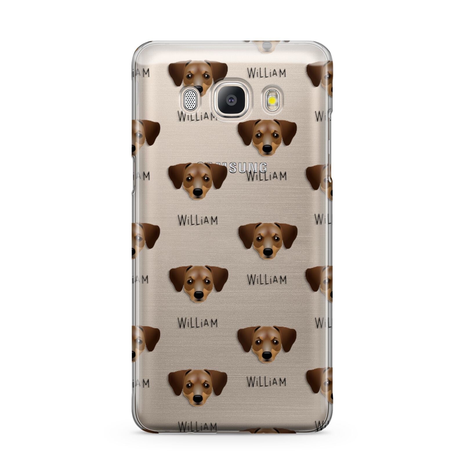 Chiweenie Icon with Name Samsung Galaxy J5 2016 Case