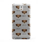 Chiweenie Icon with Name Samsung Galaxy Note 3 Case