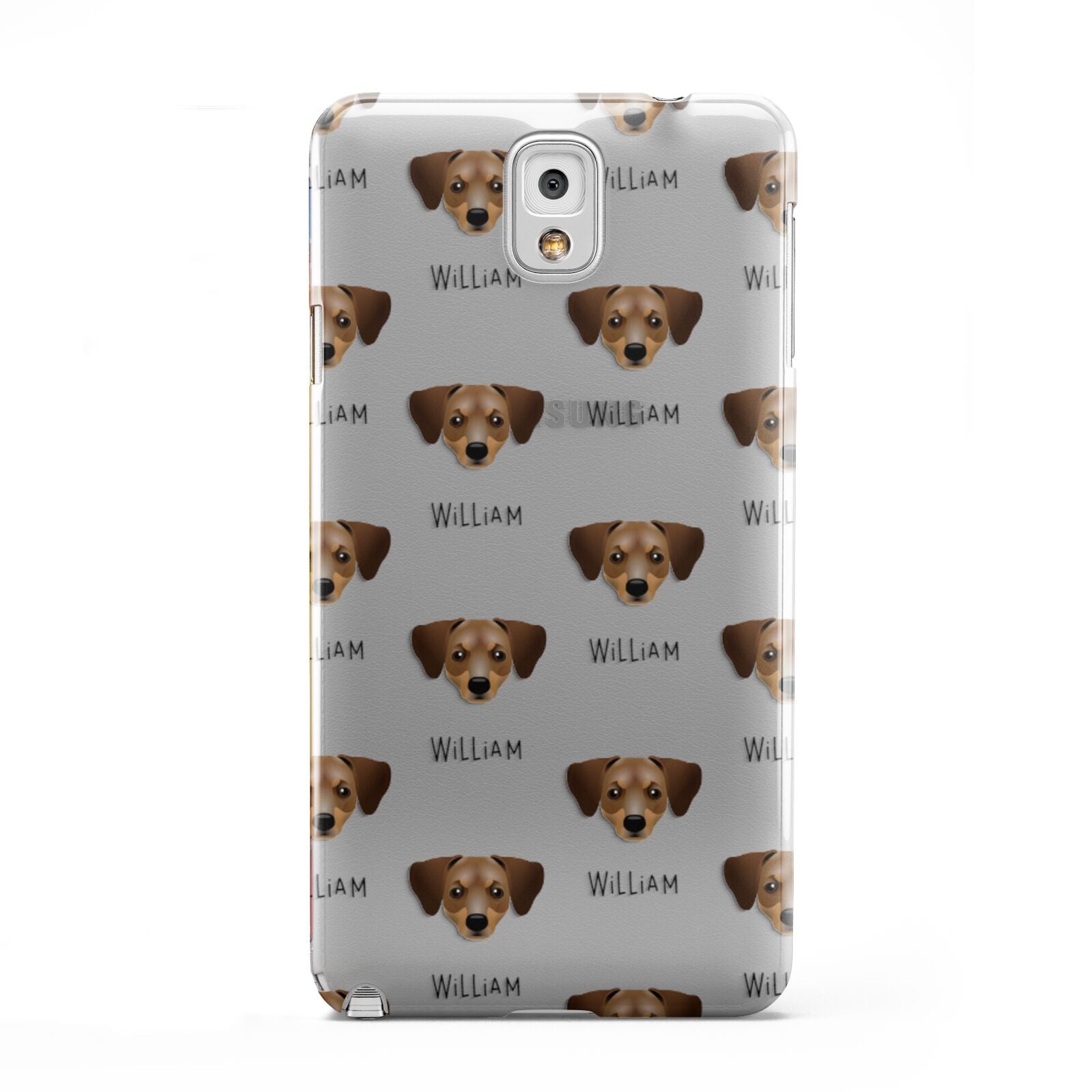 Chiweenie Icon with Name Samsung Galaxy Note 3 Case