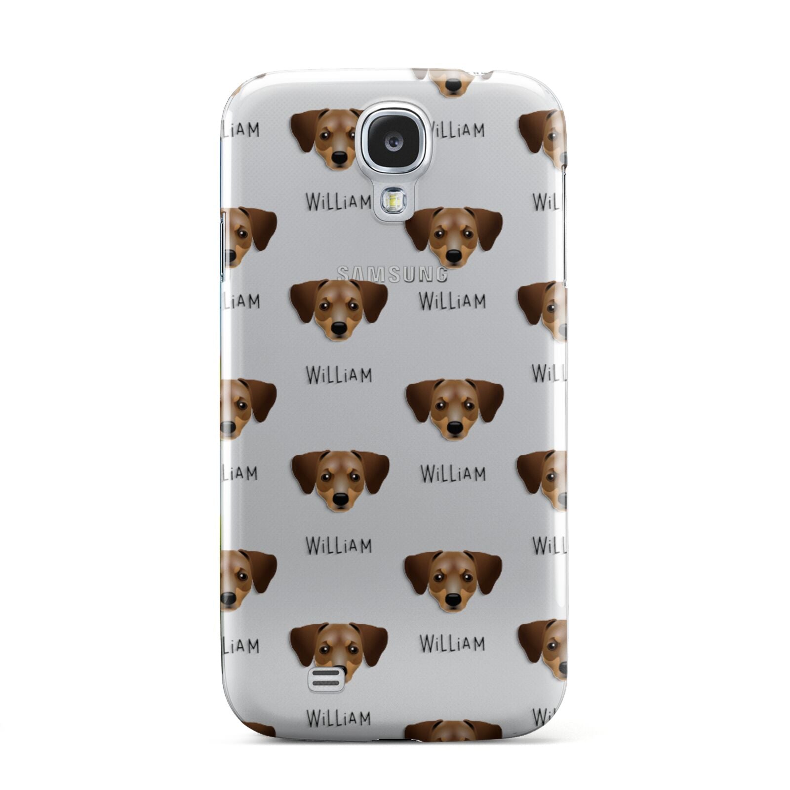 Chiweenie Icon with Name Samsung Galaxy S4 Case