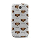 Chiweenie Icon with Name Samsung Galaxy S4 Mini Case