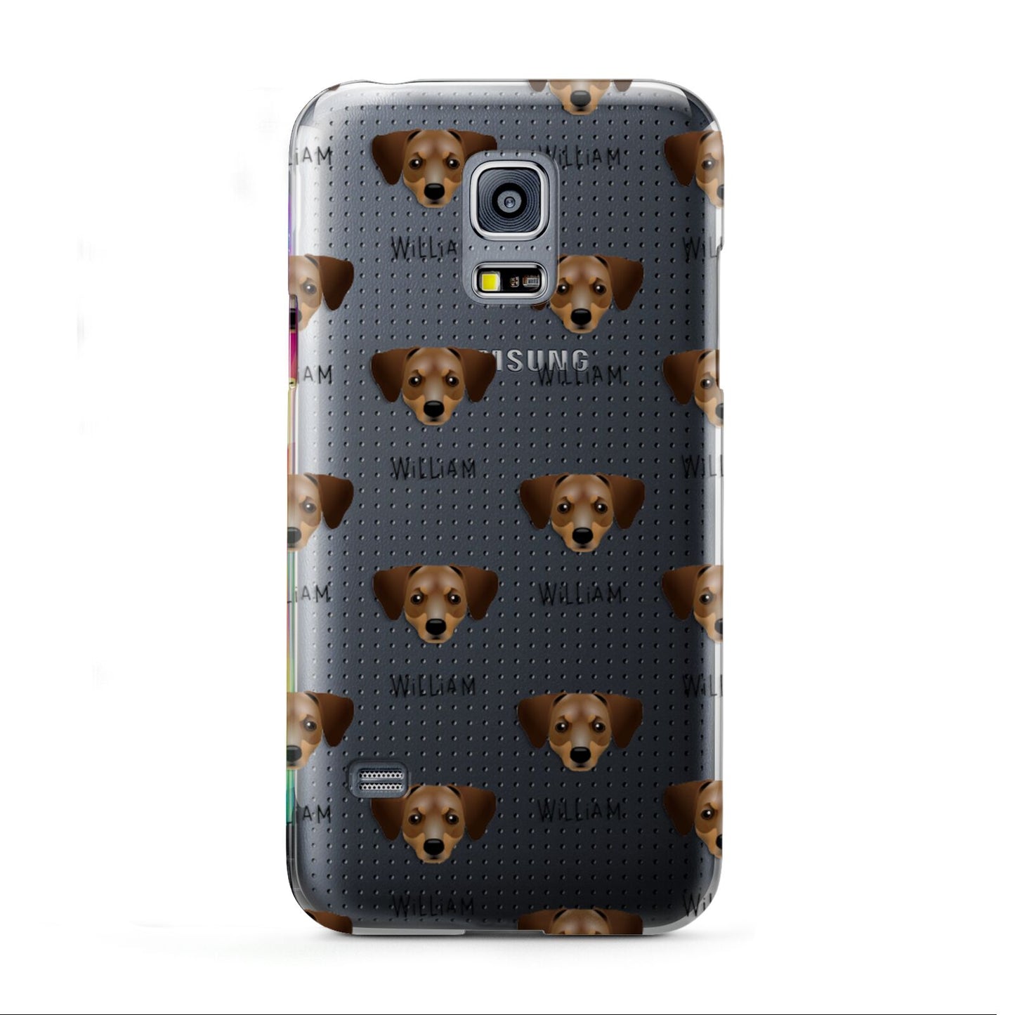 Chiweenie Icon with Name Samsung Galaxy S5 Mini Case