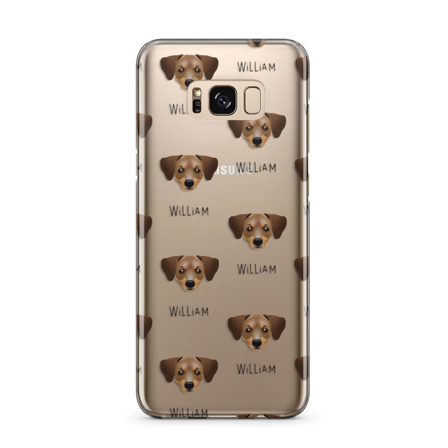 Chiweenie Icon with Name Samsung Galaxy S8 Plus Case