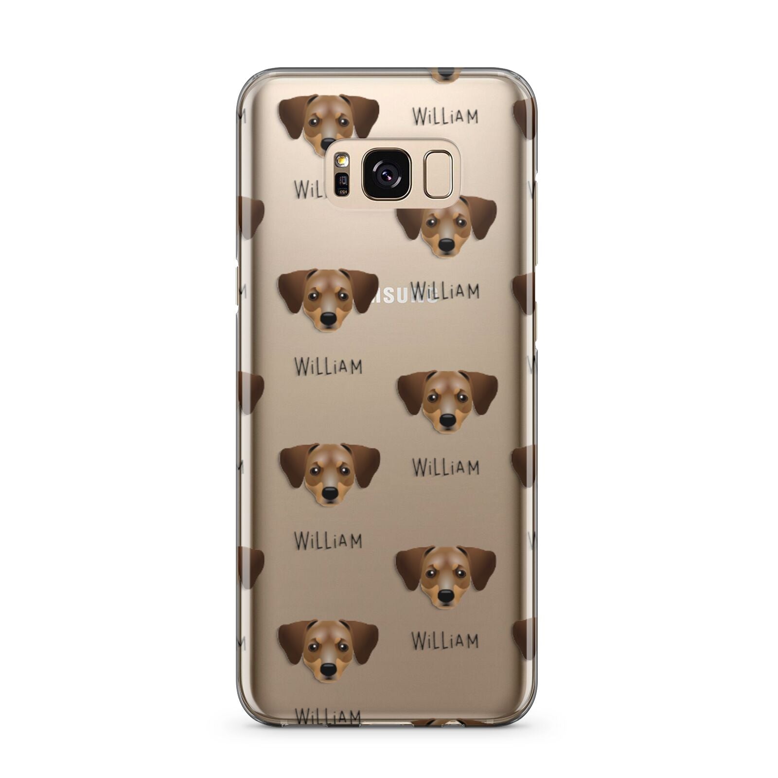 Chiweenie Icon with Name Samsung Galaxy S8 Plus Case