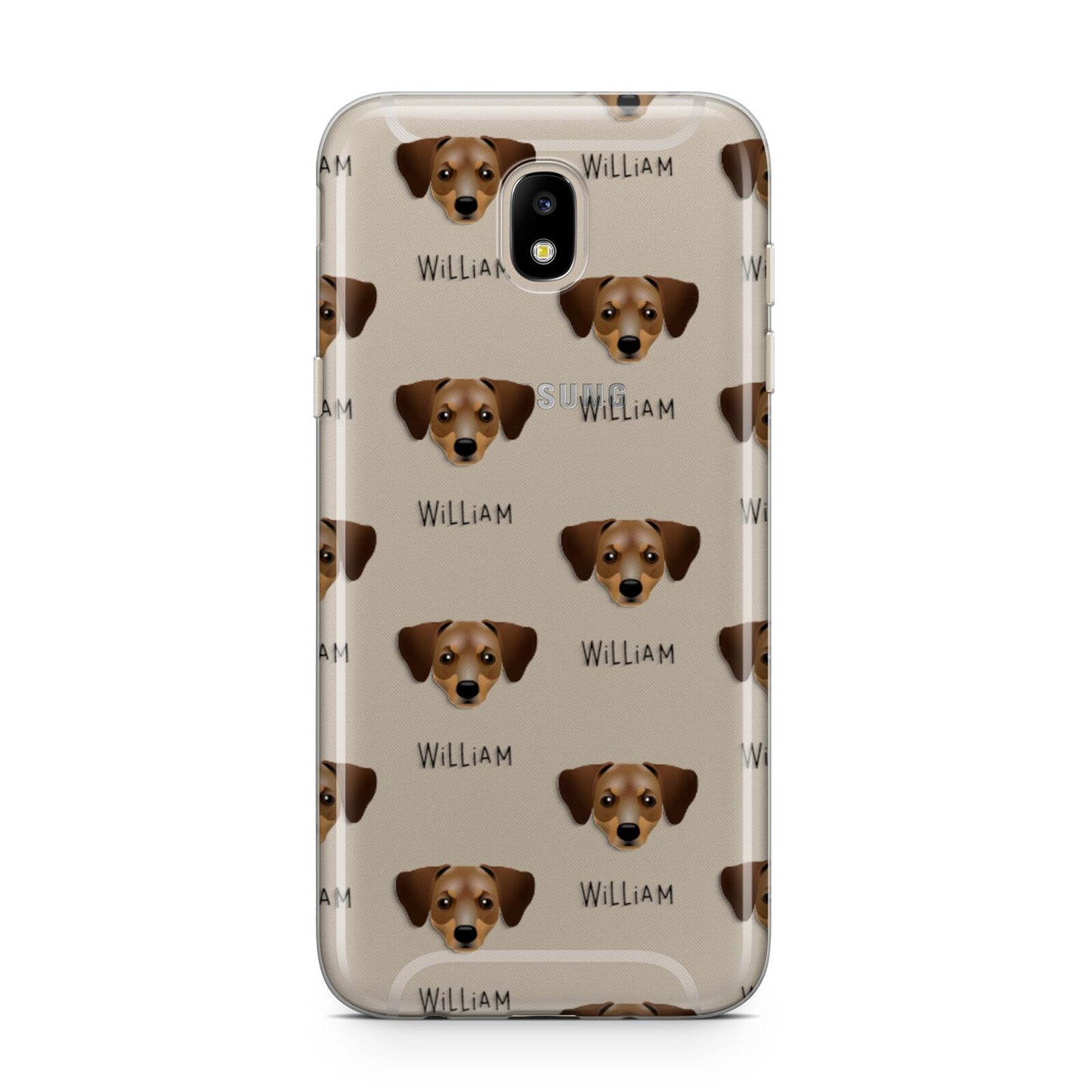 Chiweenie Icon with Name Samsung J5 2017 Case
