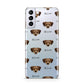 Chiweenie Icon with Name Samsung S21 Plus Phone Case