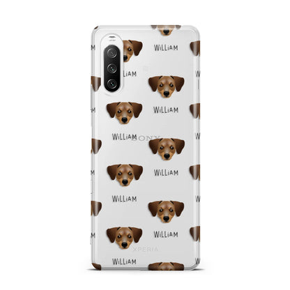 Chiweenie Icon with Name Sony Xperia 10 III Case
