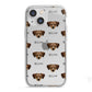 Chiweenie Icon with Name iPhone 13 Mini TPU Impact Case with White Edges