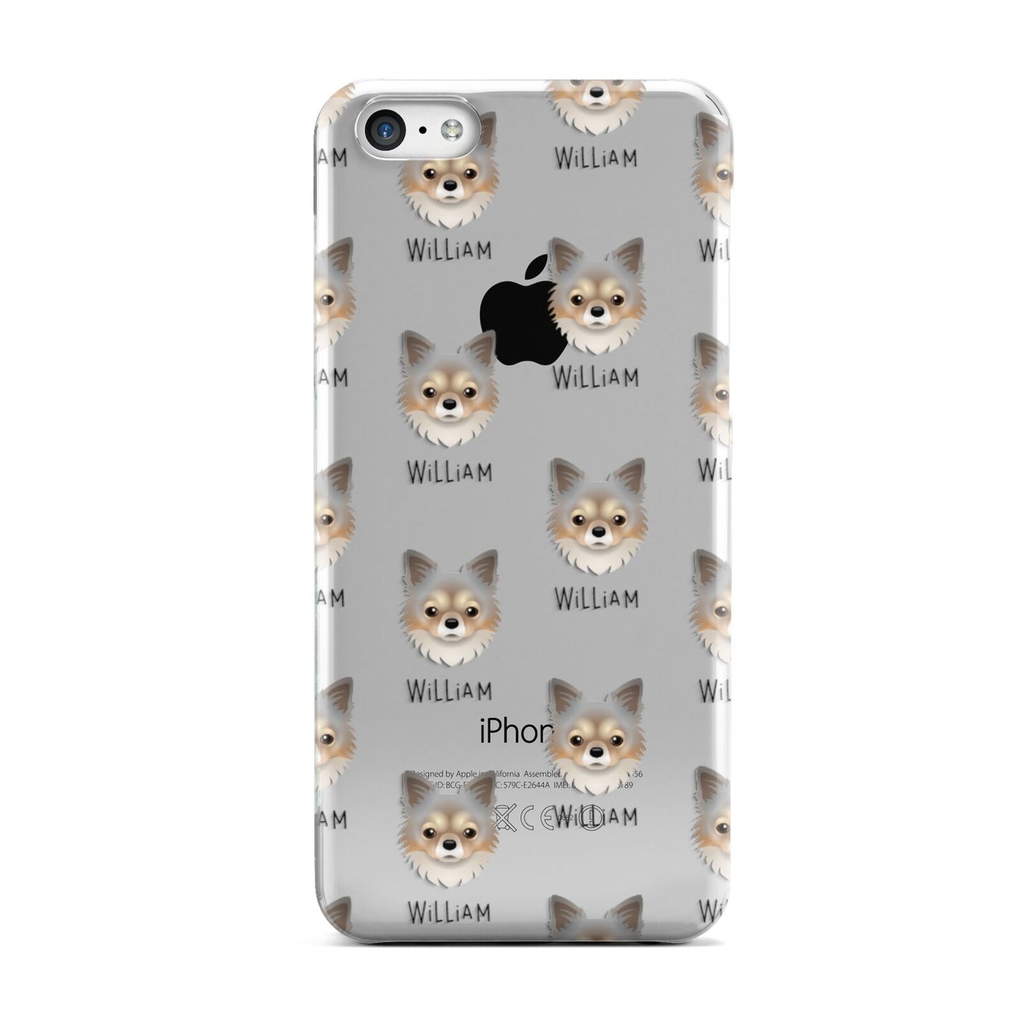 Chorkie Icon with Name Apple iPhone 5c Case