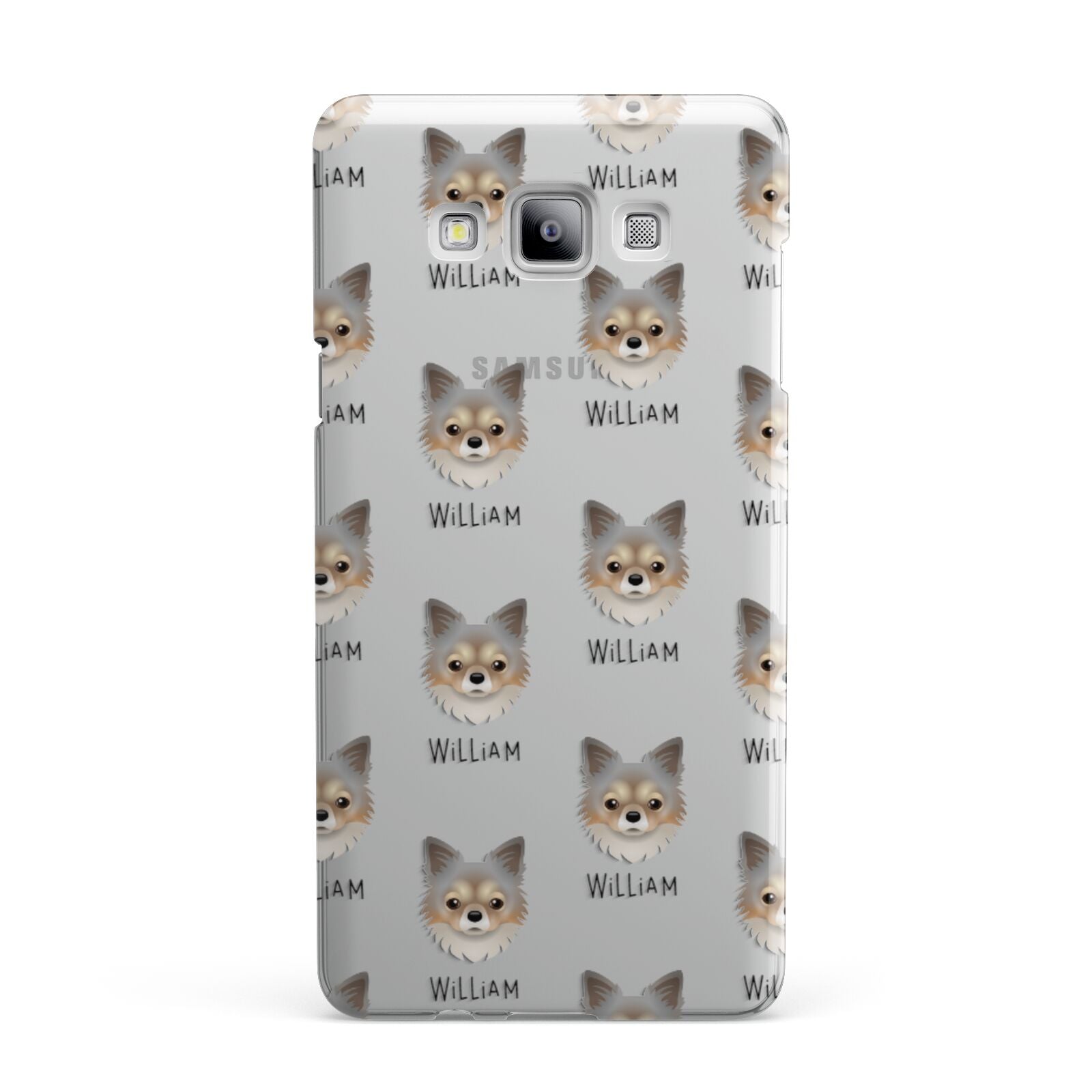 Chorkie Icon with Name Samsung Galaxy A7 2015 Case