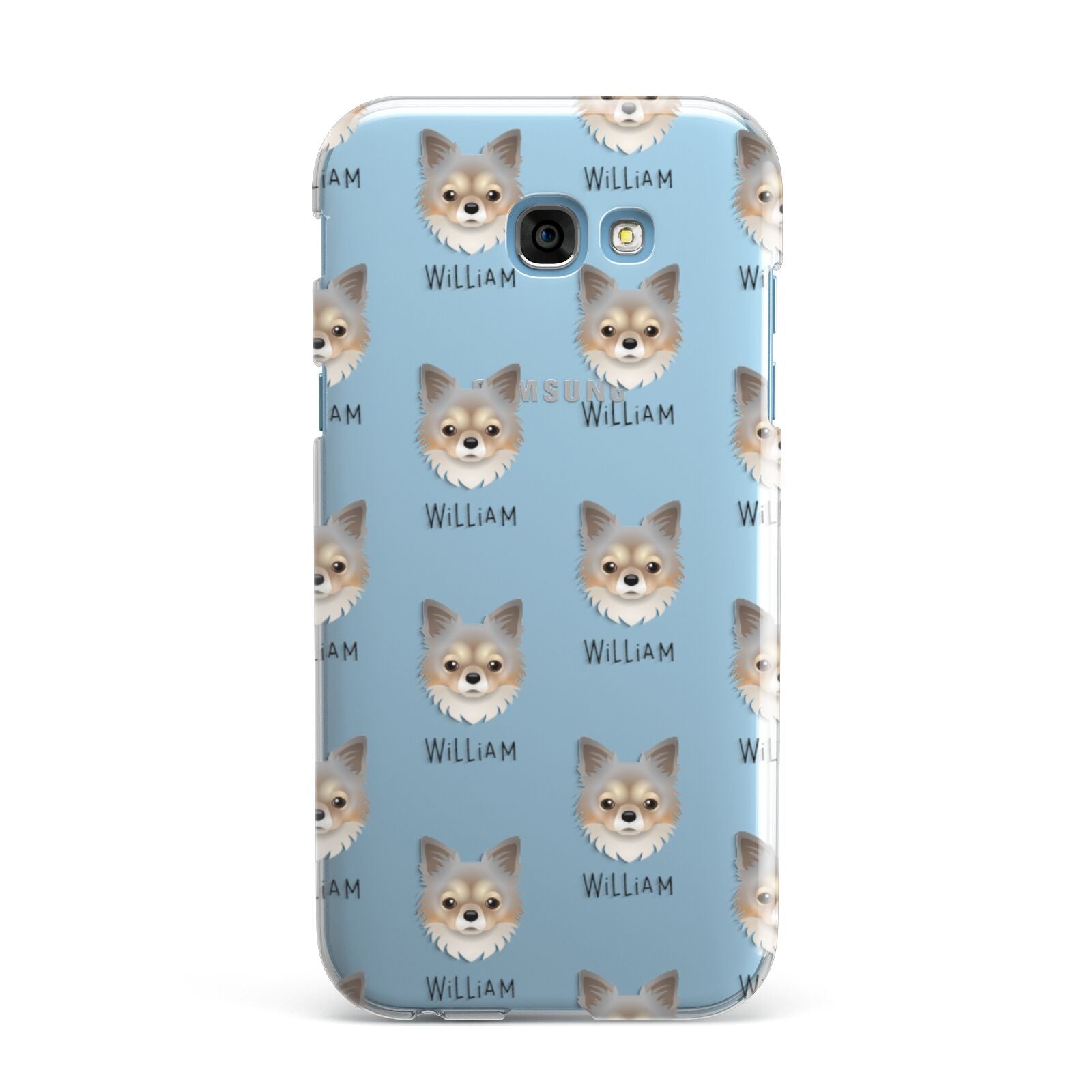 Chorkie Icon with Name Samsung Galaxy A7 2017 Case