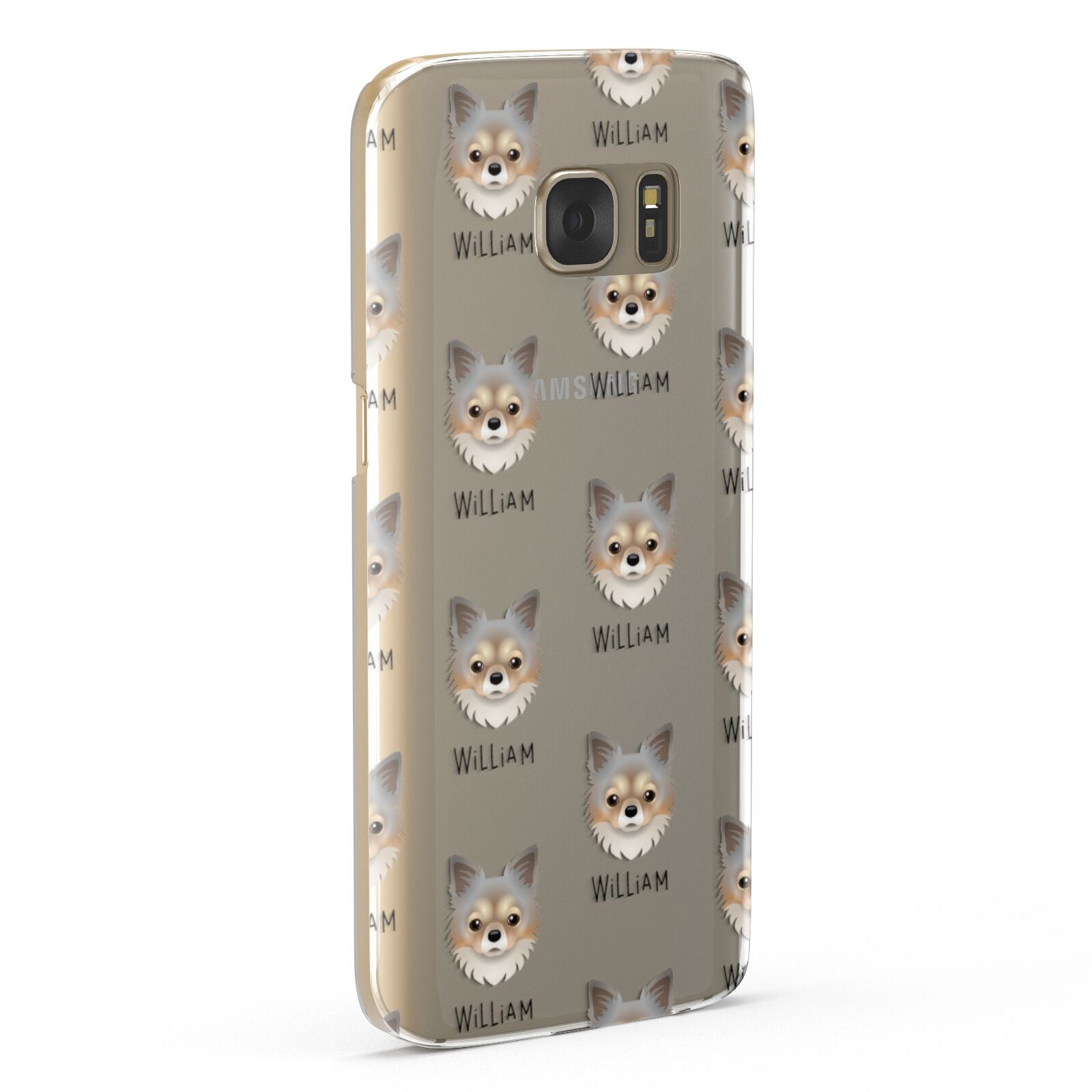 Chorkie Icon with Name Samsung Galaxy Case Fourty Five Degrees