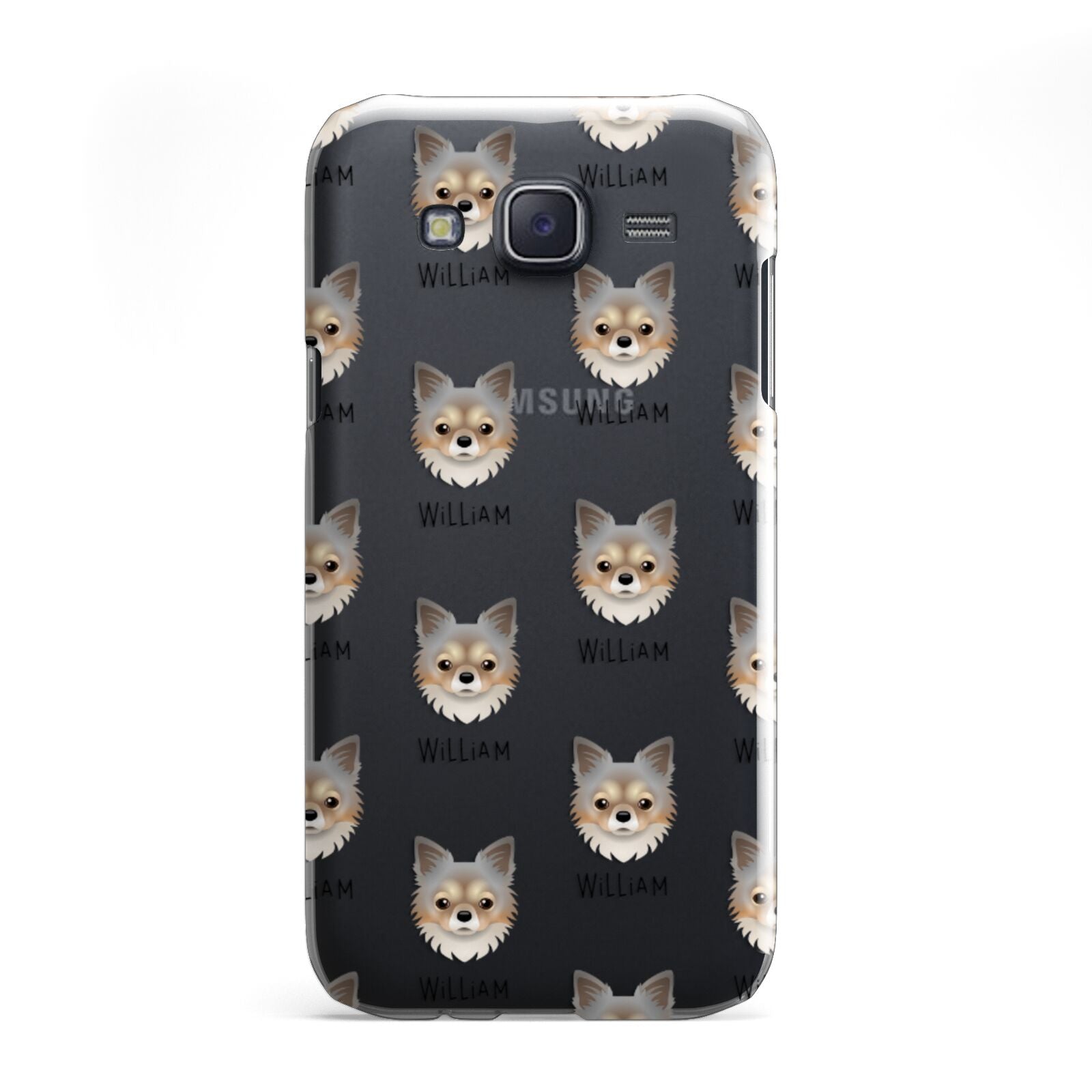 Chorkie Icon with Name Samsung Galaxy J5 Case